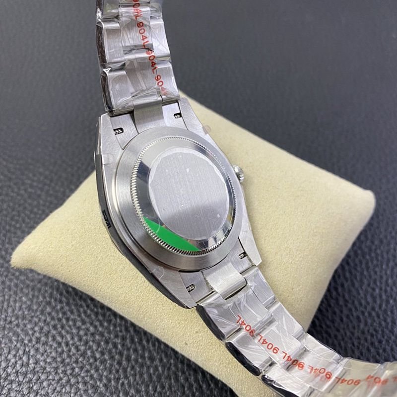 Rolex2020 new replica watch Oyster Perpetual yellow plate 3230movement back cover picture