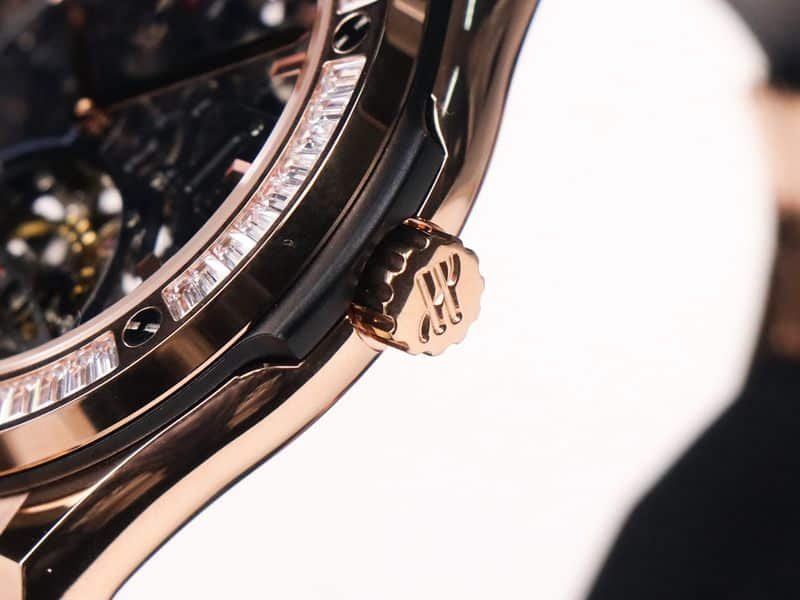 Hublot high-quality replica watch (Hublot) Classic Fusion (CLASSIC FUSION) series tourbillon watch detail shots