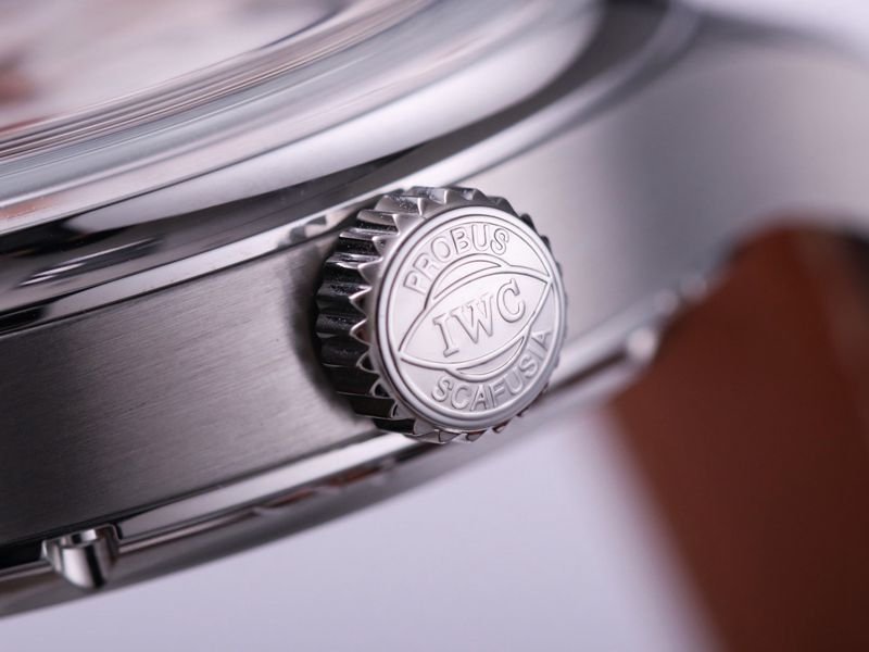 IWC super clone watch Portuguese series true perpetual calendar complication watch detail shots