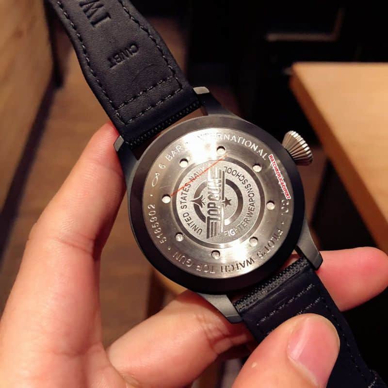 IWC high-quality replica watch IWC concept watch special edition watch back cover picture