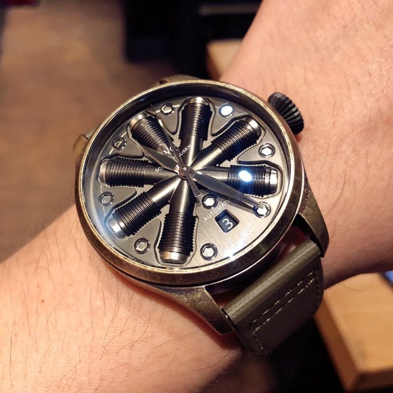 IWC super clone watch IWC concept watch special edition watch front view