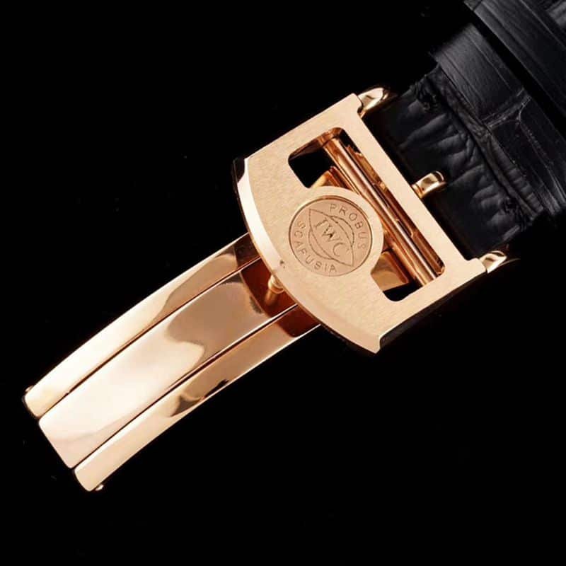 IWCIWCsuper clone watch Portuguese series annual calendar men's mechanical watch clasp picture