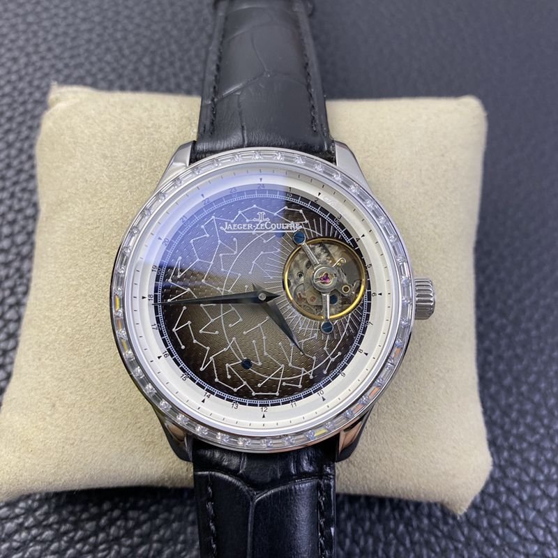 Relógio mecânico masculino de corda manual com volante orbital Jaeger-LeCoultre Master Series — luxury replica watch guide | Watch Replica Expert