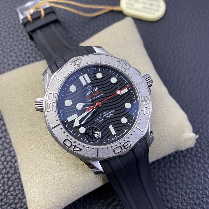 Omegareplica watch Seamaster yacht 300-meter series tribute to the blue diving watch front view