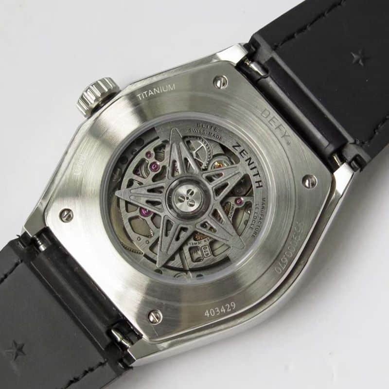 LF factory Zenith high-quality replica watch DEFY series GLASSIC hollow men's mechanical watch movement picture