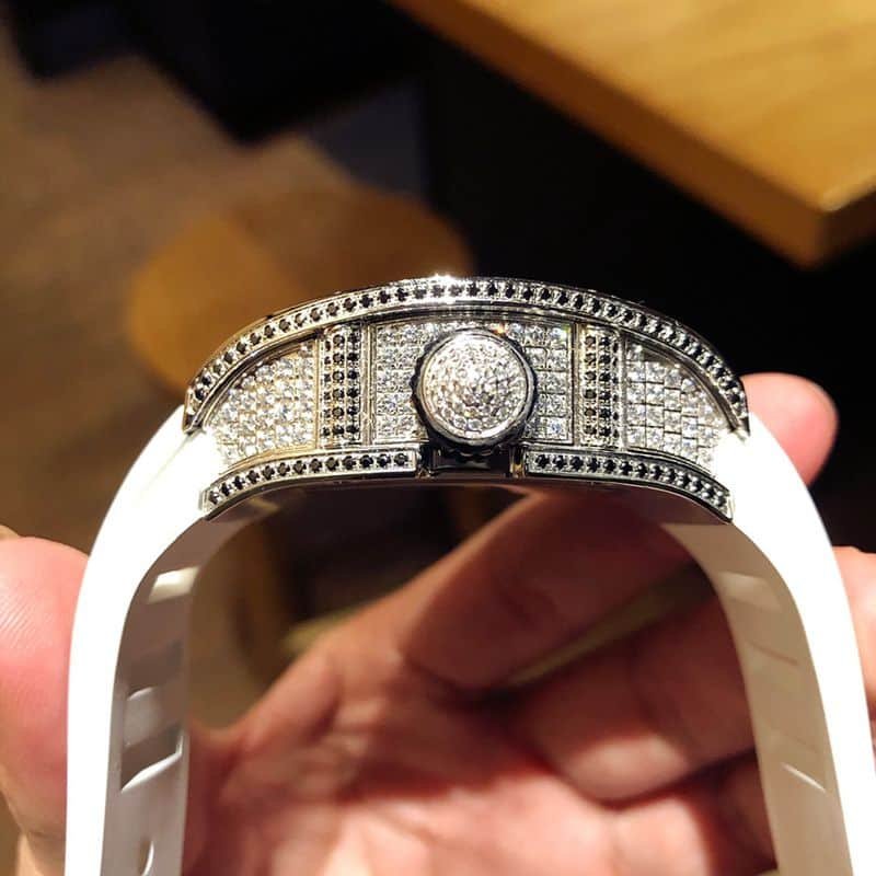 Richard Mille super clone watch RichardMille star series men's mechanical watch side view