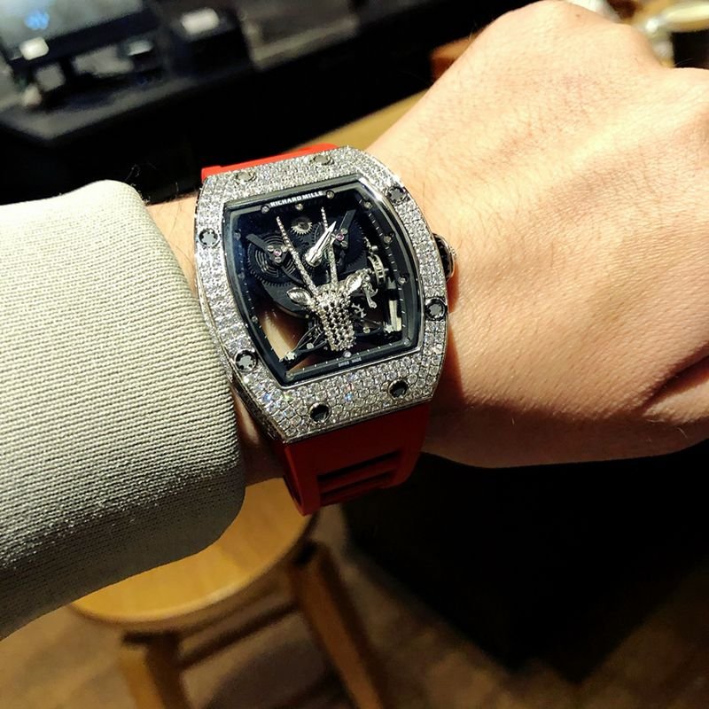 Richard Mille Full Star Series Men’s Mechanical Watch, High Quality Top Replica with Goat-Shaped Diamond-Encrusted Case — detailed review and buying guide | Watch Replica Expert