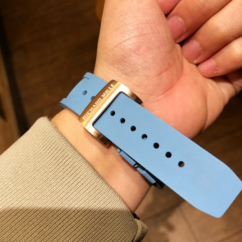 Richard Mille high-quality replica watch RichardMille Gypsophila series men's mechanical watch clasp picture