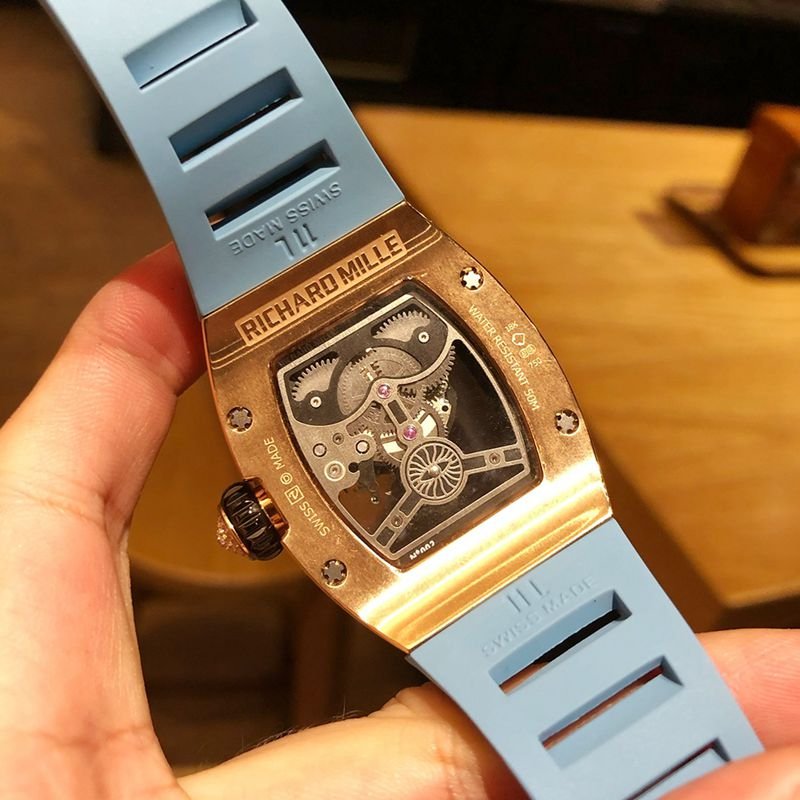 Richard Mille high-quality replica watch RichardMille Gypsophila series men's mechanical watch movement picture
