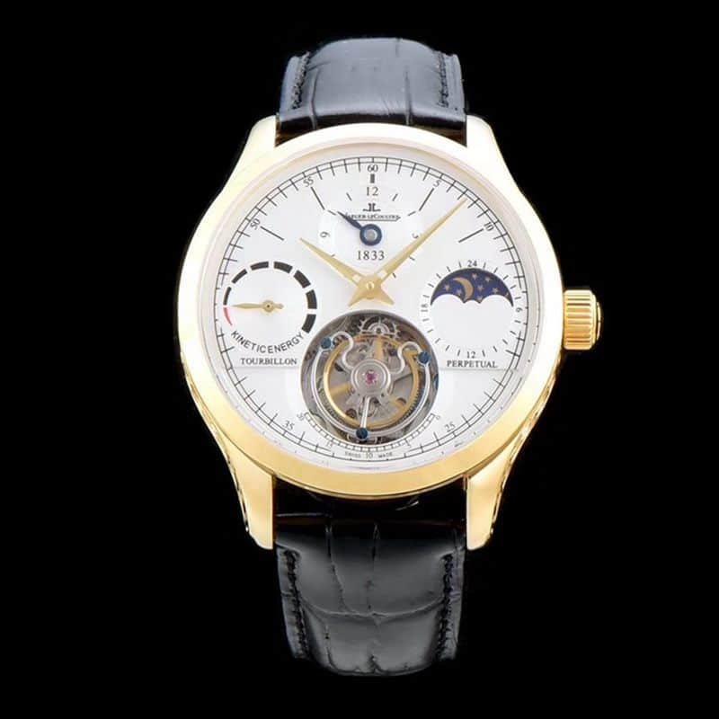 Relógio masculino Jaeger-LeCoultre Master Series Q5046520 automático True Tourbillon com turbilhão voador e diâmetro de caixa de 42 mm — luxury replica watch guide | Watch Replica Expert