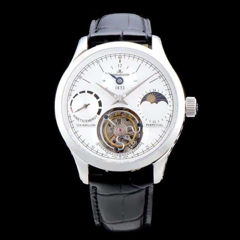 Jaeger-LeCoultre Master Series Q5046520 Relógio masculino com turbilhão real automático de 42 mm, verdadeira obra-prima — luxury replica watch guide | Watch Replica Expert