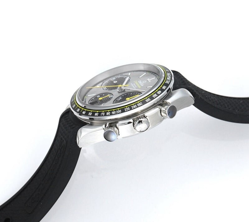 Omega Speedmaster series racing chronograph top-tier replica watch 326.32.40.50.06.001 multi-function side view