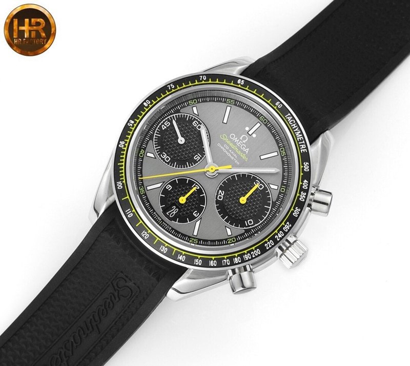 Omega Speedmaster series racing chronograph top-tier replica watch 326.32.40.50.06.001 multi-function front view