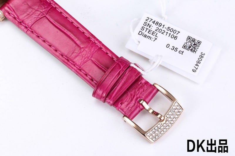 2021 latest ladies replica watch Chopard ultimate replica happy rainbow T diamond 274891-5007clasp picture