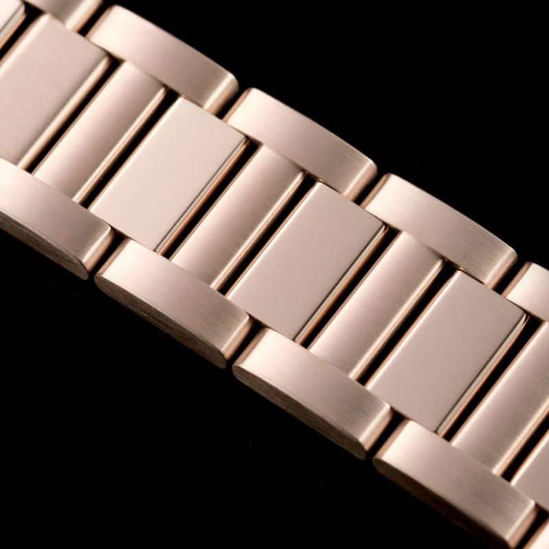 Cartiertop-tiersuper clone watch Pasha series ladies full automatic movement white face rose gold watch clasp picture