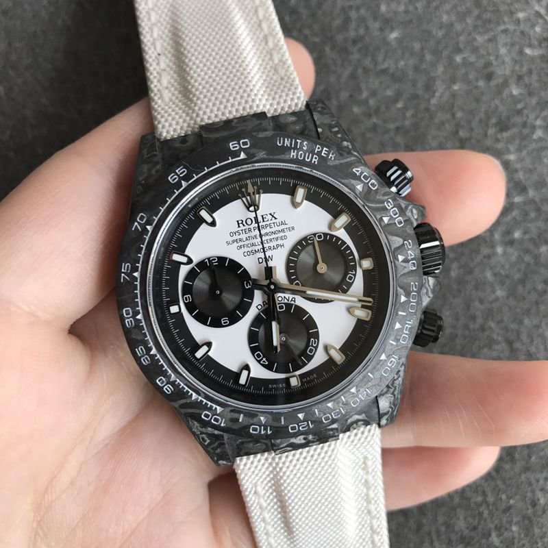 Rolextop-tiersuper clone watch universe chronograph Daytona series men's mechanical watch front view