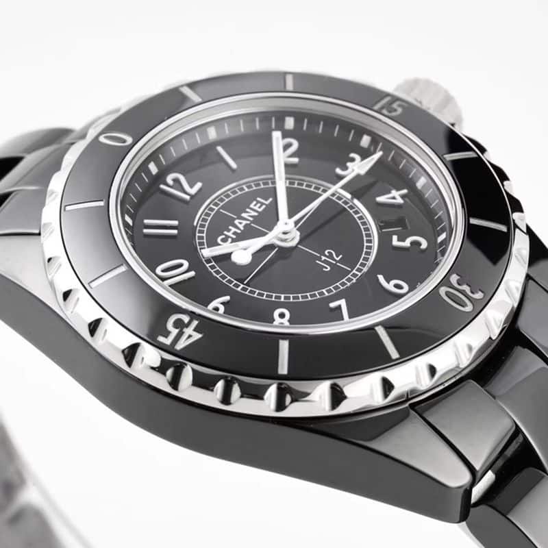 Chaneltop-tierhigh-quality replica watch J12 series ladies quartz watch side view