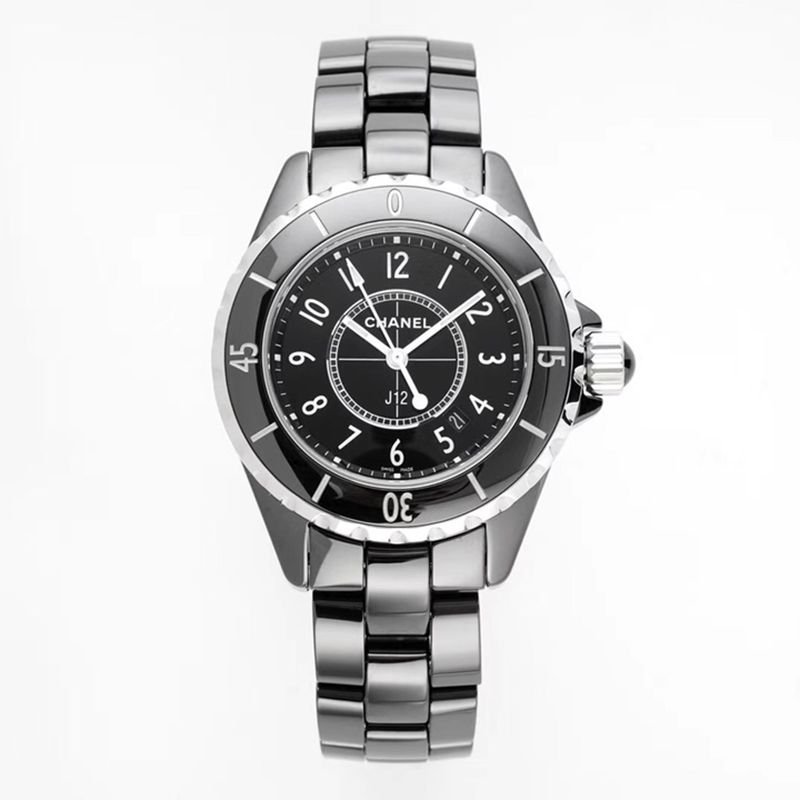 Chaneltop-tierhigh-quality replica watch J12 series ladies quartz watch front view