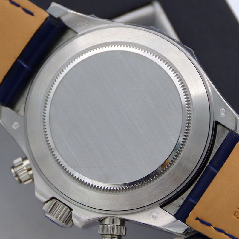 Rolextop-tiersuper clone watch Daytona series pavé 116599 starry blue diamond men's watch back cover