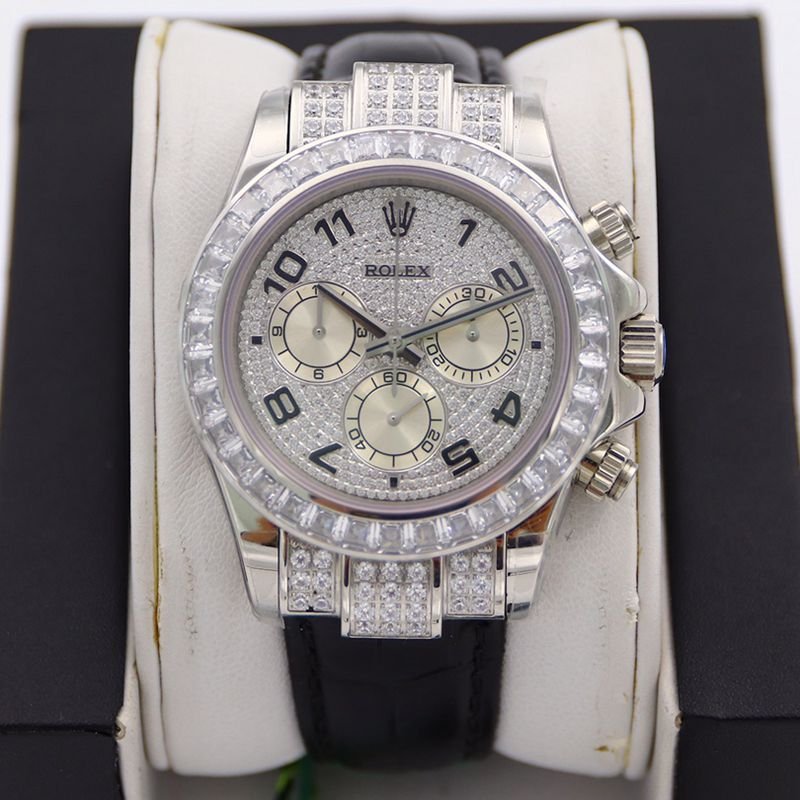 Rolex Daytona Pavilion 116599 Full Sky Star Belt Herren-Replikuhr, Zifferblatt und Lünette mit zwölf Saphiren, besetzt mit 60 Diamanten — detailed review and buying guide | Watch Replica Expert