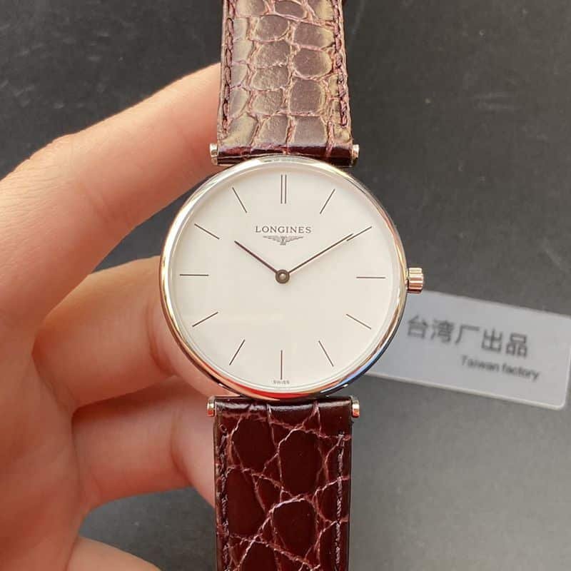 Hochwertige Replika-Paaruhren der Longines La Grande Classique Jialan-Serie mit Schweizer Quarzwerk, ultradünnem weißem Zifferblatt und austauschbarem Leder- und Stahlarmband — luxury replica watch guide | Watch Replica Expert