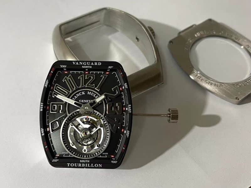 Frank Muller top-tierhigh-quality replica watch Pioneer series tourbillon men's manual mechanical watch structure diagram