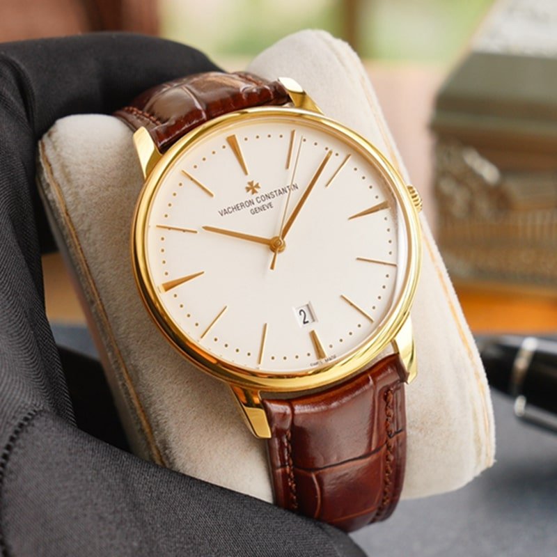 Vacheron Constantin Patrimony series couple's watch front view