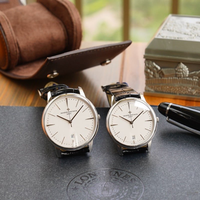 Front view of the new Vacheron Constantin Heritage Series Couple’s Watch