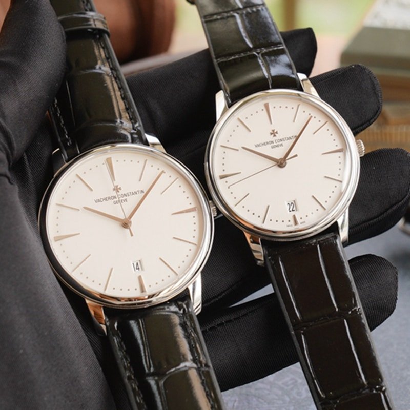 Front view of the new Vacheron Constantin Heritage Series Couple’s Watch