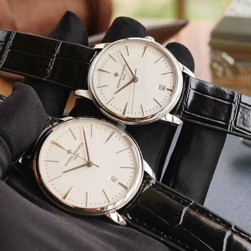 Front view of the new Vacheron Constantin Heritage Series Couple’s Watch