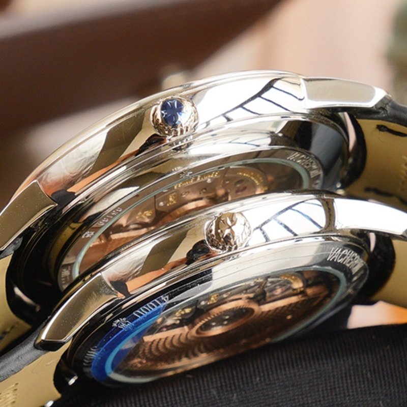 Side view of the new Vacheron Constantin Heritage Series Couple’s Watch