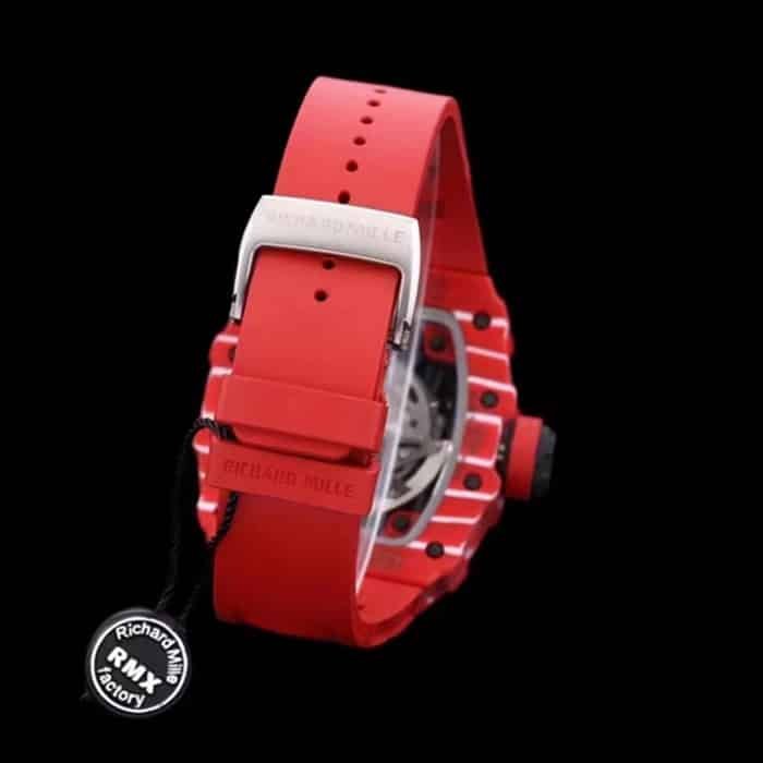 Top-tier replica watch Franck Muller men's black dial watch clasp picture