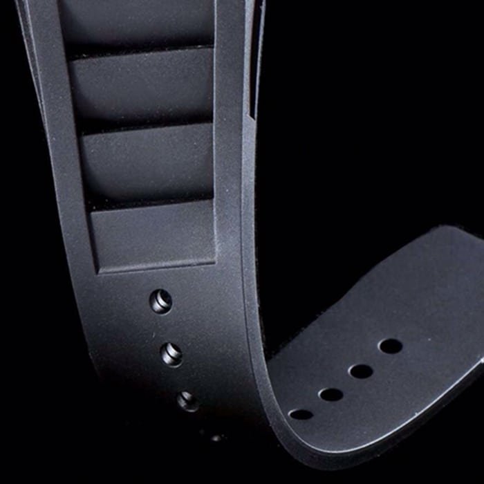 top-tier replica watch Richard Mille men's black dial automaticchronograph watch bracelet picture