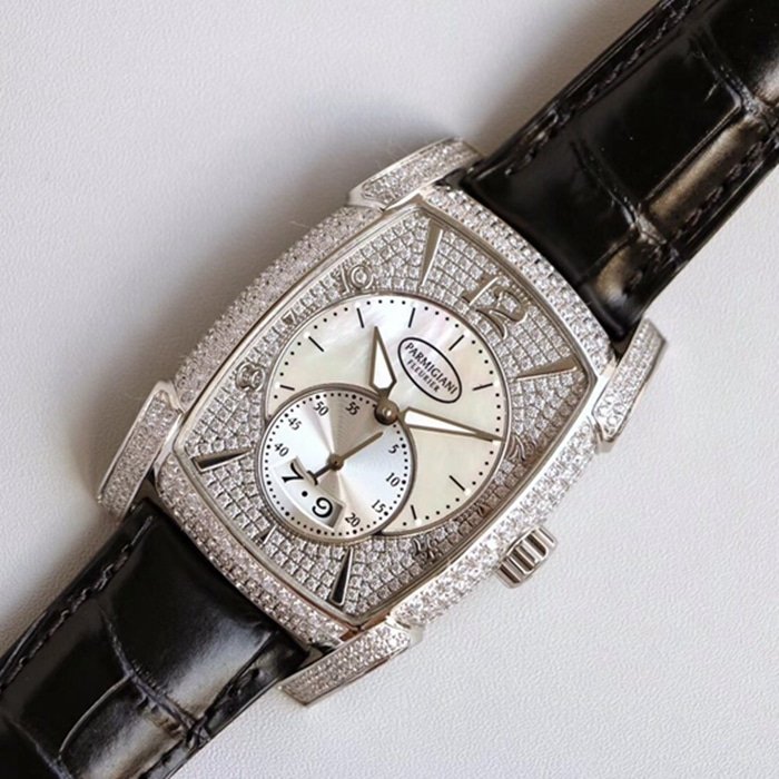 Top-tier replica watch Parmigiani Fleurier men's gold plate KALPA series fully automatic movement watch front view