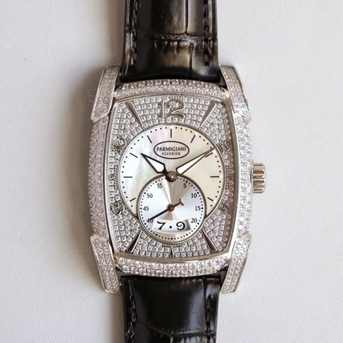 Top-tier replica watch Parmigiani Fleurier men's gold plate KALPA series fully automatic movement watch front view