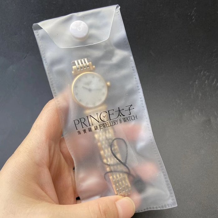 top-tier replica watch Longines couple watch white dial gold belt Jialan series quartz watch front view
