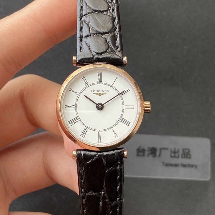 Elegante Longines La Grande Classique ultradünne Paaruhr, weißes Zifferblatt, schwarzes Armband, Quarzuhr, SEO Rewrite — luxury replica watch guide | Watch Replica Expert