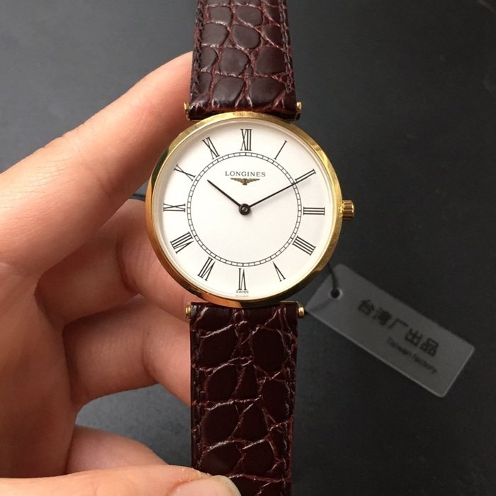 Longines La Grande Classique Ultradünnes Quarz-Armbanduhr-Set für Sie und Ihn, weißes Zifferblatt, Paaruhr mit schwarzem Armband — luxury replica watch guide | Watch Replica Expert