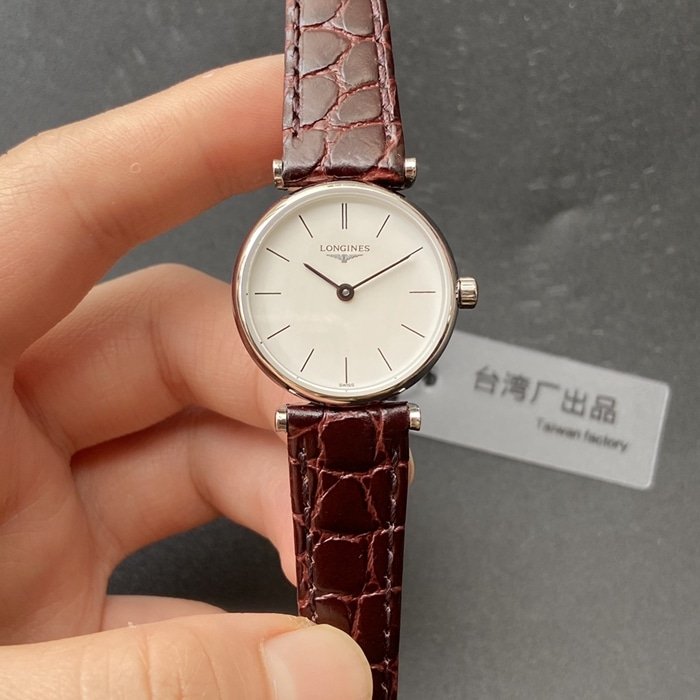 Longines La Grande Classique Paaruhr, ultradünnes weißes Zifferblatt, braunes Armband, 1:1-Nachbildung, solide und gut verarbeitet</final — luxury replica watch guide | Watch Replica Expert