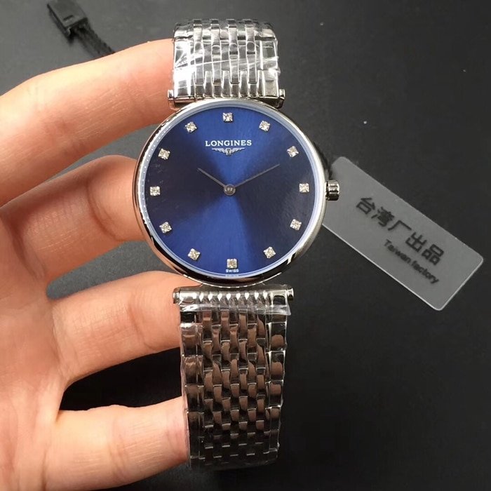 Super Clone Longines La Grande Classique Paaruhren mit blauem Zifferblatt, Edelstahlarmband und ultradünnem Profil — luxury replica watch guide | Watch Replica Expert