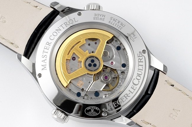ZF Factory Top Replica Jaeger-LeCoultre Super a Watch Men's Black Plate Black Strap Mechanical Geographer Q1428421 Series Belt Watches Movement Diagrams