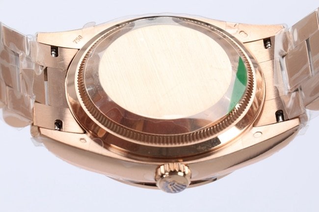 EW Factorytop-tier replica watch Rolex men's gold disc steel braceletday displayDatejust mechanical new watch back cover picture