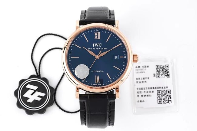 ZF Premium Super Clone Swiss Grade Elegante Mostrador Azul Relógio Masculino Mecânico Automático Portofino — luxury replica watch guide | Watch Replica Expert