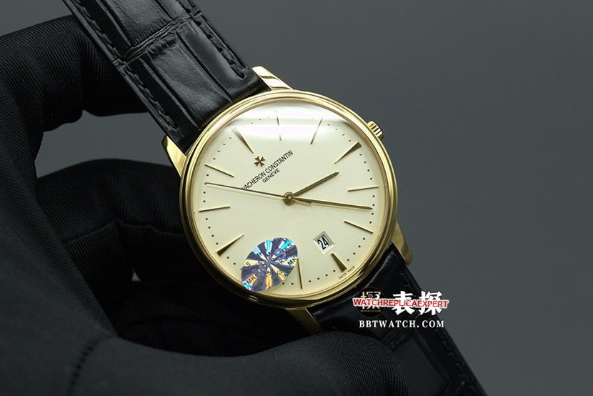 MKS Factorytop-tier replicaVacheron Constantin heritage series 85180automatic movementleather strap watch front live photo
