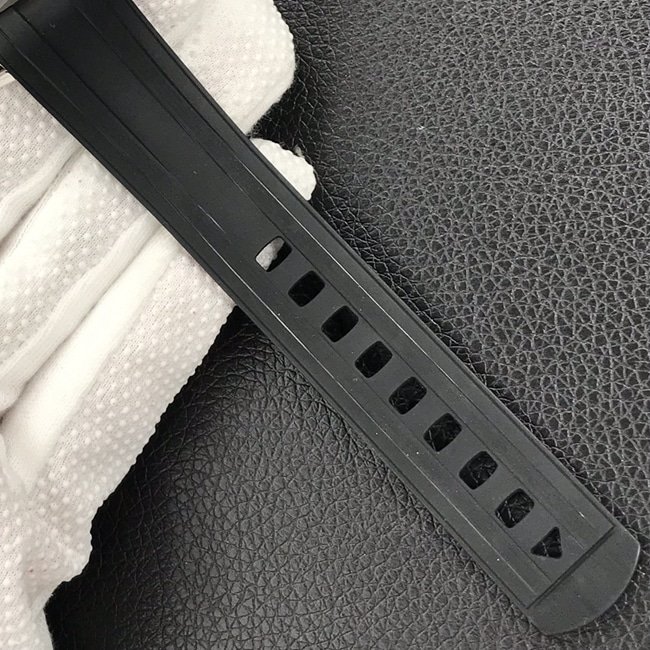 OR factory top-tier replicaOmegaSeamaster300m men's black dialrubber strap42mm watch leather strap picture