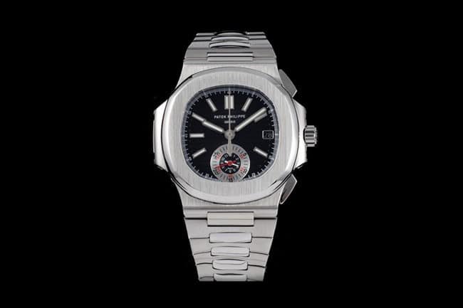 3K Factory Patek Philippe Patek Philippe Nautilus 5980/1A-014 Elegância esportiva masculina 1:1 Relógio Super Clone, mostrador preto, pulseira de aço com segundos realmente pequenos — luxury replica watch guide | Watch Replica Expert