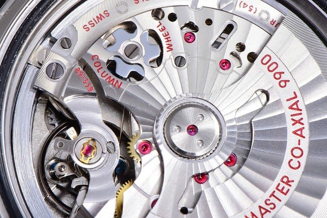 OM Factorytop-tier replica watch Omega men's 44mmSeamaster 300m blue dialsteel braceletchronograph watch movement picture