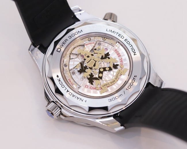 OR factory Omegatop-tier replica watch 42mmSeamaster300 men's black dialrubber strap watch movement picture