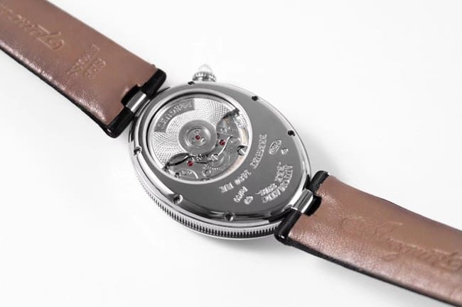 ZF Factory Breguet top-tier replica watch women's white dial black belt Naples Queen leather strap watch movement picture