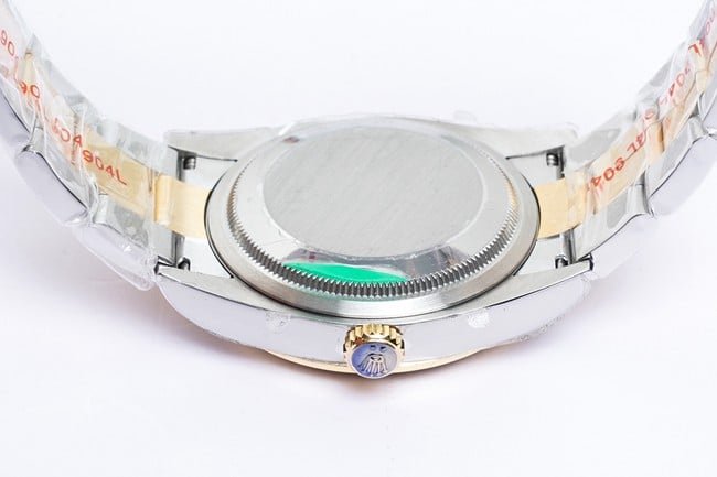 EW Factorytop-tier replicaRolex Explorer 36 series men's black dial gold belt automatic movement watch movement picture